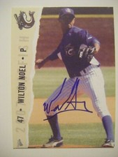 WILTON NOEL signed 2007 COLUMBUS CATFISH baseball card AUTO Autographed COLOMBIA