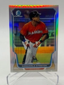 Bowman 2014 cromo refractor Giancarlo Stanton #D 215/500 SP - Imagen 1 de 1