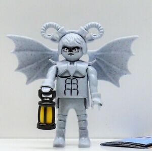 Gargoyle Demon Stone Look Grey Playmobil Figures 70732 For Horns Wings Magic