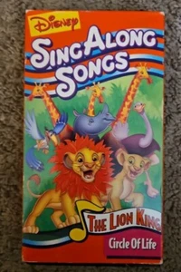 DISNEYS SING ALONG SONGS - THE LION KING: CIRCLE OF LIFE (VHS, 1994) - Picture 1 of 1