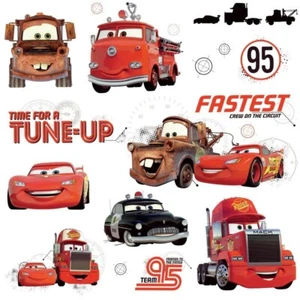 RMK2533SCS Disney Pixar Cars Friends to Finish Wandtattoo Kinder Rennen Aufkleber - Bild 1 von 4