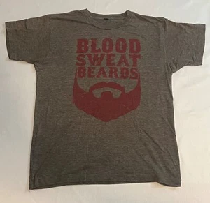 Barstool Sports 2013 Red Sox Blood Sweat Beards grau T-Shirt Tee Erwachsene Small - Bild 1 von 7