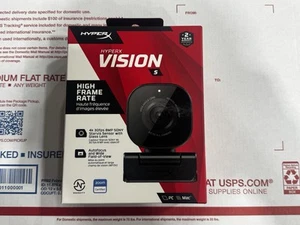 HyperX Vision S – Webcam, 4K Video Recording @ 30fps, 90° Field-of-View - Afbeelding 1 van 4