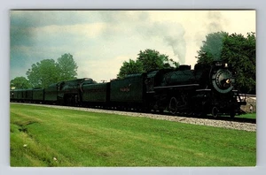 Nickel Plate 587, Norfolk & Western Train, Transport, Vintage Postkarte - Bild 1 von 2