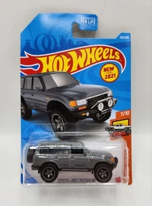 Hot Wheels 2021 toyota land cruiser 80 gray 7/10 Hot Trucks - Picture 1 of 3