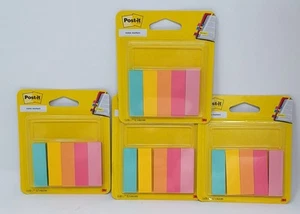 Post-it Notes Markers Beachside Colour Collection-15 mm x 50 mm 50 Sheets/Pad x4 - Picture 1 of 3