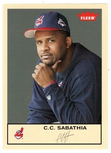 C.C. Sabathia - Cleveland Indians - 2005 Fleer Tradition MLB Baseball # 207 Mint - Picture 1 of 1