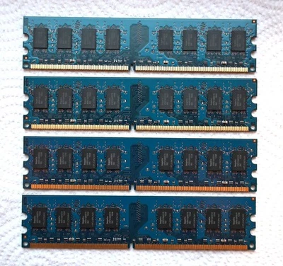 8GB 4x2GB Ram Hynix  PC2-6400 (DDR2-800)  HMP125U6EFR8CS6 - Image 1 of 4