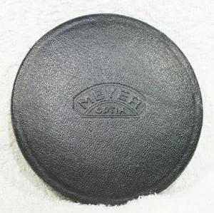Meyer Optik 85mm Leder Objektivdeckel, 85mm Slip On Leder Objektivdeckel, Top Zustand - Bild 1 von 4