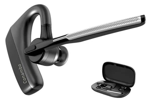 Bluetooth Headset V5.1, 16 Hrs HD Talktime CVC8.0 Dual Mic Noise Cancelling H... - Picture 1 of 6