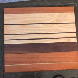 Hand Made Wood Cutting Board One Of A Kind - Picture 1 of 2