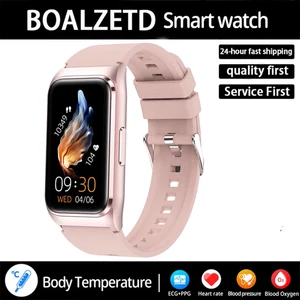 ECG+PPG Smart Bracelet Men Blood Pressure Uric Acid Blood Fat BT Call Women Heal - Picture 1 of 16