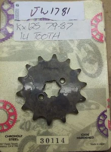 SUNSTAR SPROCKET KX125 KBX175 KDX200 YZ100 76-83  AHRMA - Picture 1 of 1