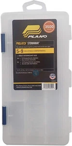 Plano 2-3500-00 Prolatch Stowaway With 5-9 Adjustable Dividers Tackle Trays - Picture 1 of 2