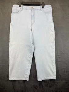 Gloria Vanderbilt Denim Capri Pants Womens 14 All Around Slimming Effect (3262) - Picture 1 of 21