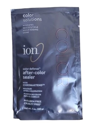 Ion Color Defense After Color Sealer Packette, Paraben-Free, Increases Softness - Image 1 of 4