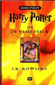 Harry Potter og de vises stein RARE Norwegian Fire Edition 1st print - Picture 1 of 2