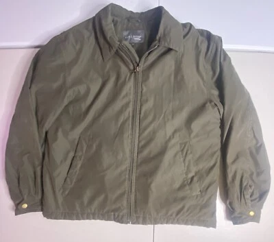Chaqueta Croft And Borrow, Hombre’s M Verde Salvia Cremallera Buen Estado Foto 1 de 4