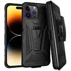 For Iphone 14 Pro Max 14+ Plus 14 Pro Shockproof Phone Case Belt Clip Holster