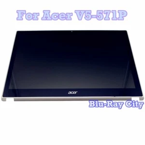 15.6" Acer Aspire V5-571P HD LCD Display Touch Screen Digitizer Assembly Bezel - Picture 1 of 7