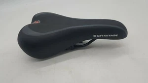 Schwinn Quality Bicycle Seat Black and Grey Apx. 10" x 6" - Picture 1 of 12