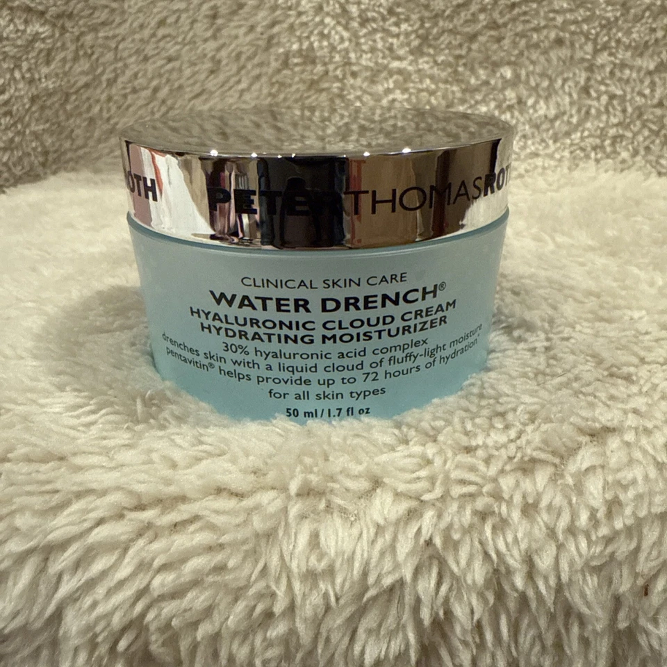 Peter Thomas Roth 水钻透明质云霜保湿霜 1.7 盎司全新无标签 — 第 1/1 张图片