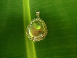 Ciondolo stile targhetta bagaglio sterling 925 firmato vintage - stile vittoriano - Foto 1 di 5