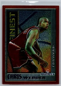 1995-96 Topps Finest - Mystery #M8 Chris Webber Washington Bullets NBA Card - Picture 1 of 2