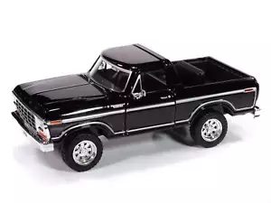 Johnny Lightning 1978 Ford Bronco (Black) 1:24 Diecast - Picture 1 of 6
