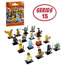 LEGO Serie 15 Minifiguras Coleccionables 71011 - Juego Completo de 16 (SELLADO)