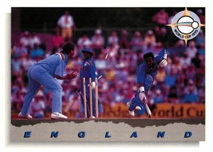 1993 1994 England Men's ODI Cricket Futera 1992 World Cup Card - Ian Botham - Bild 1 von 3