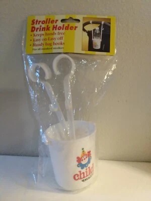 Suporte para carrinho de bebê, mantém as mãos livres, serve para carrinho padrão, fácil de ligar e desligar - Imagem 1 de 4