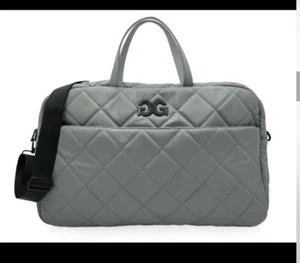 Gilda Paris Quilted Large Tote Gray - Picture 1 of 3