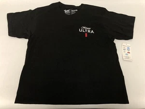 Michelob 882428 Medium Ultra Golf Club Black Colorway Front & Back Print T-Shirt - Picture 1 of 2