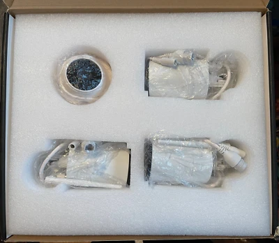 OPEN BOX Helios Hi-Fi HS-20 Home Security , 4 Cameras & Receiver + free shipping - Image 1 of 4