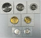 South Africa - lot of three sets: 1963 mint set (7 coins) and two 1965 sets