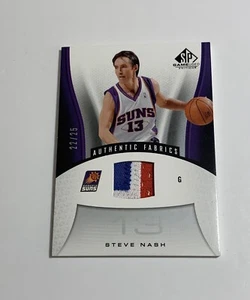 2006-07 UD SP juego usado Steve Nash Phoenix Suns parche de 3 colores #22/25 - Imagen 1 de 2