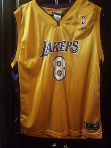 Vintage Kobe Bryant #8 REEBOK Jersey Los Angeles Lakers xlarge #8 - Picture 1 of 12