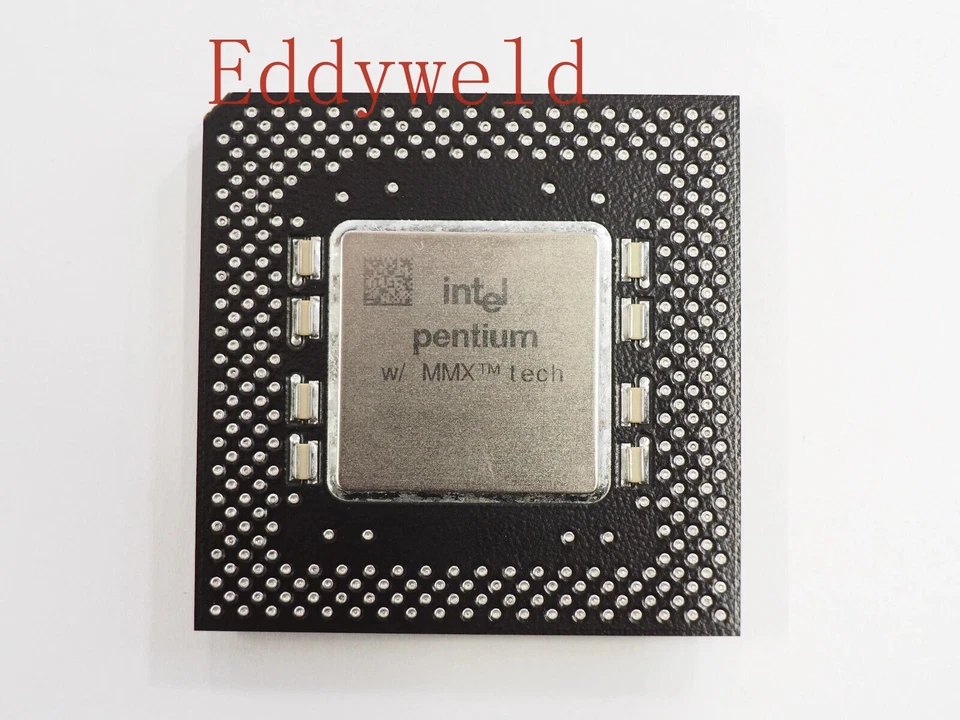 Intel Pentium MMX 233Mhz 512KB Cache Socket 7 CPU Processor (SL27S)
