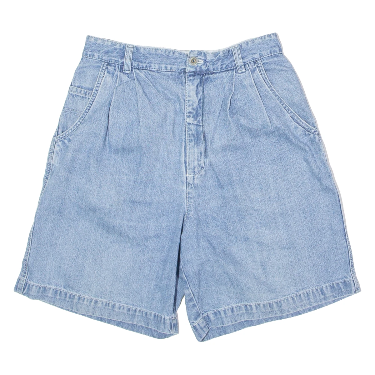 Short D'été En Lin Pour Femme DENIMFY – Coupe Droite, Taille élastique Avec Cordon, Poches, Coloris Uni (noir, Blanc, Beige, Vert) - 12