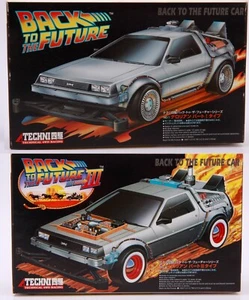 Aoshima Back to the Future I III DeLorean Techni 4WD Technical Racing Car 1 3 - Picture 1 of 7