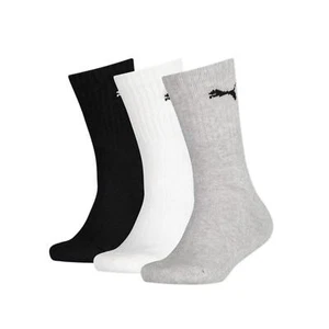 PUMA JUNIOR CREW 3PK SOCKS JUNIOR SOCKS - Picture 1 of 1