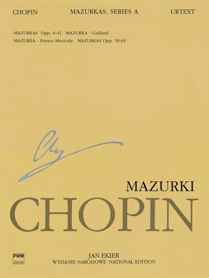 Mazurkas Op. 6-41 50-63 Sheet Music for Piano Miniature Edition PWM 000290916 - Image 1 of 1