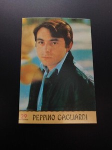 Cantanti Panini 1968 - Peppino Gagliardi # 29 Nuova Da Sigillato