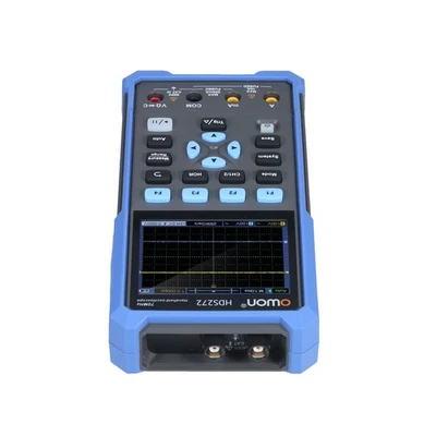 1- HDS242S 2-CH Handheld Oscilloscope Multimeter Waveform Generator 3-in-1 - Image 1 of 4