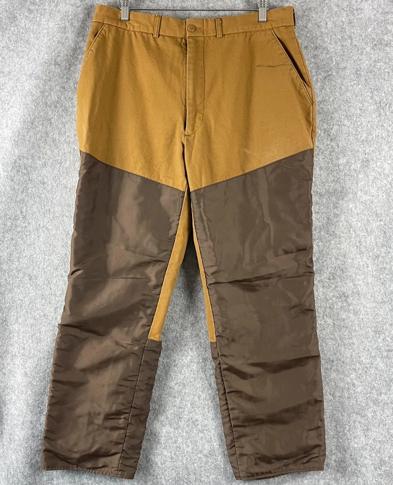 Мужские охотничьи штаны Cabelas 36x30 коричневая щетка защита уличная рабочая одежда полевая - Изображение 1 из 4