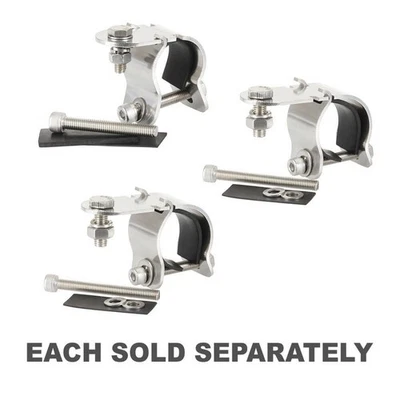 Soporte de montaje para tubos Construcción de acero inoxidable Caucho a prueba d - Imagen 1 de 3