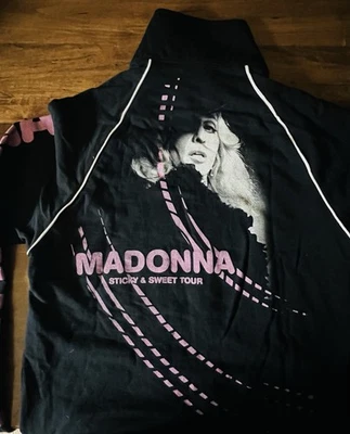 👑� Madonna Sweet & Sticky Tour Chaqueta con Cremallera Sudadera TOTALMENTE NUEVA RARA Foto 1 de 4