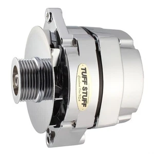 Tuff Stuff 7127NKP6G12 GM Alternator, 140 Amp, 1-Wire, Polished - Picture 1 of 5