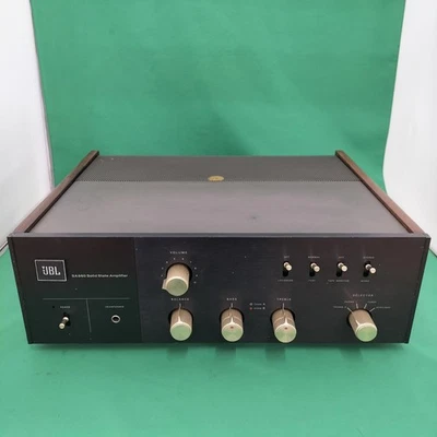 Amplificador Integrado JBL SA660 60W x 2, Sonido, Balance Nulo, Cable de Alimentación Foto 1 de 4